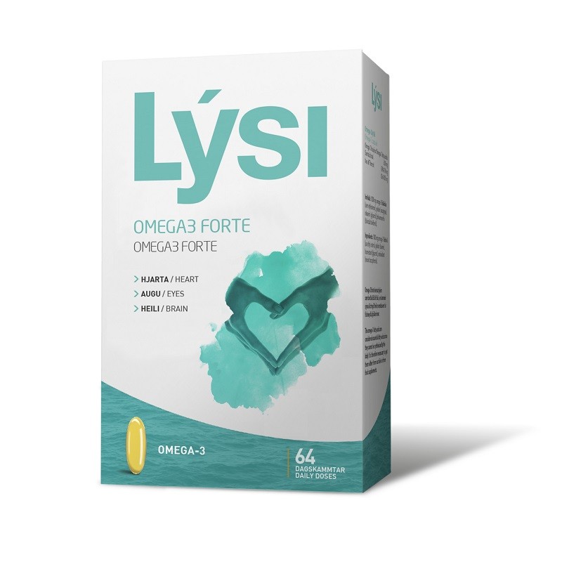 Lysi Omega 3 Forte 1000mg x 64cps