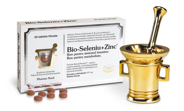 Bio Seleniu + Zinc x 30cpr Pharma Nord