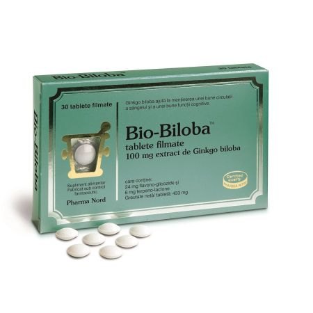 Bio Biloba 100mg x 30cpr film Pharma Nord