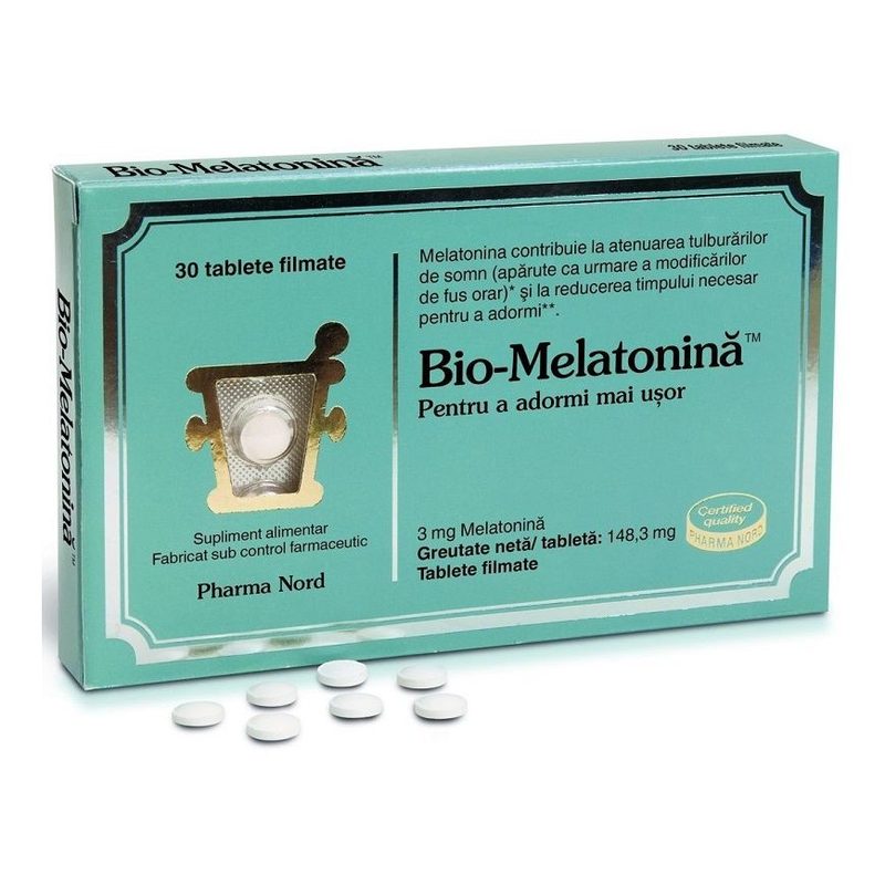 Bio Melatonina 3mg x 30cpr Pharma Nord