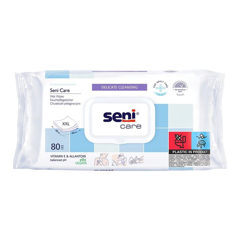 Seni Care Servetele Umede x 80buc