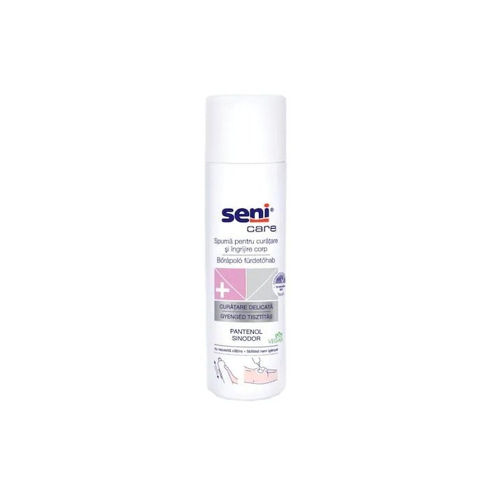 Seni Care Spuma pt Curatare si Ingrijire Corp 500ml