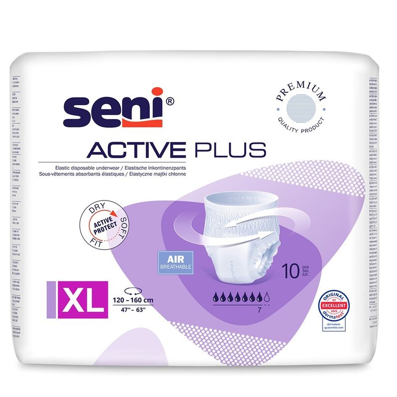 Seni Chilot Active Plus XL x 10buc
