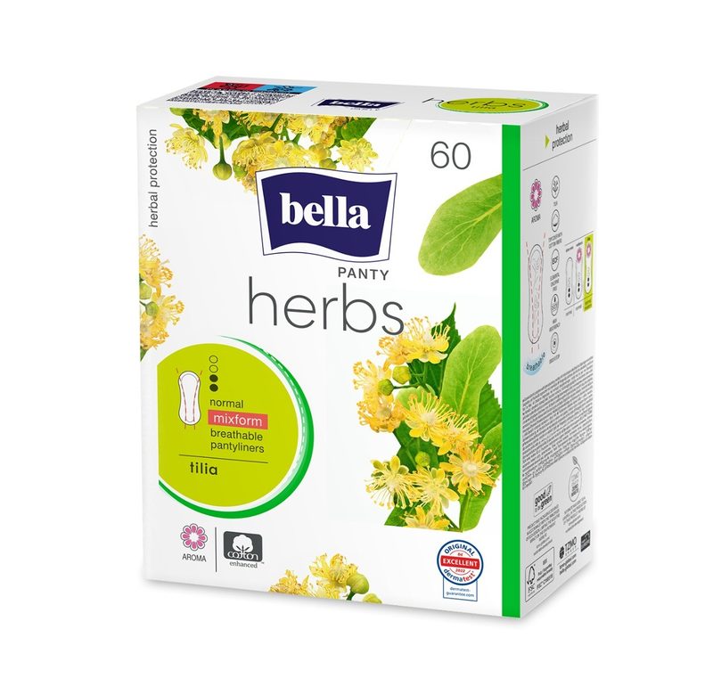 Bella Panty Herbs Flori de Tei Absorbant x 60buc
