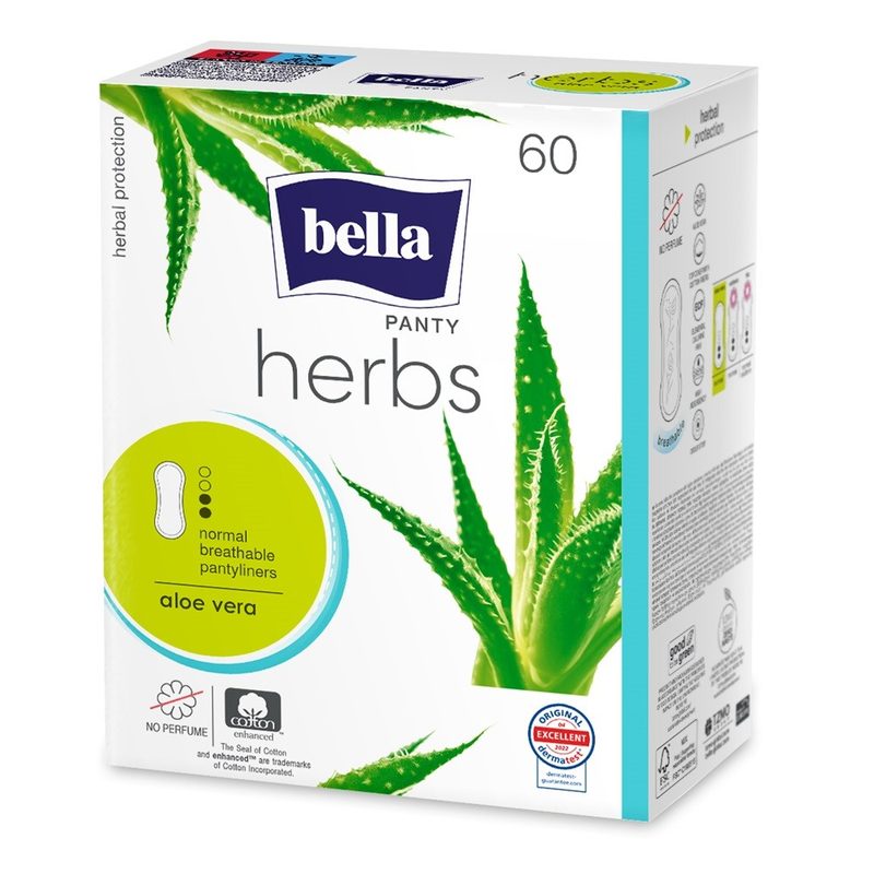 Bella Panty Herbs Aloe Normal x 60buc