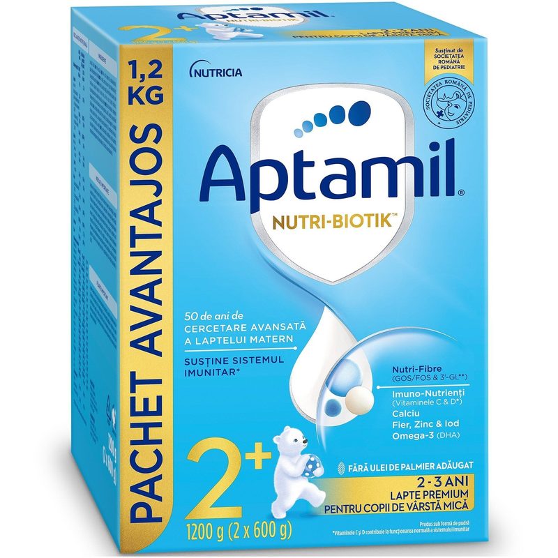 Aptamil Nutri-Biotik Lapte Praf 2+ 2a+ 1200g