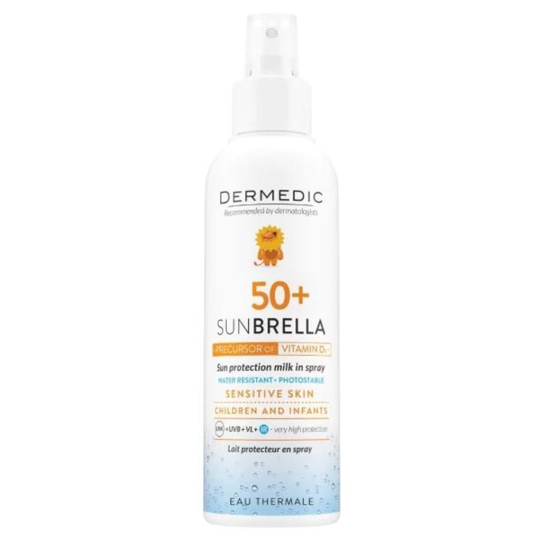 Dermedic Sunbrella Baby Lapte Spray pt Protectie Solara SPF50+ 150ml