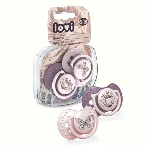 Lovi 22/871girl Suzeta Silicon Dynamic Botanic Fata 6-18l x 2buc