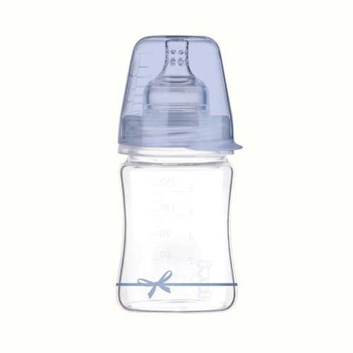 Lovi 74/104boy Biberon Sticla Diamond Glass Baby Shower Baiat 150ml
