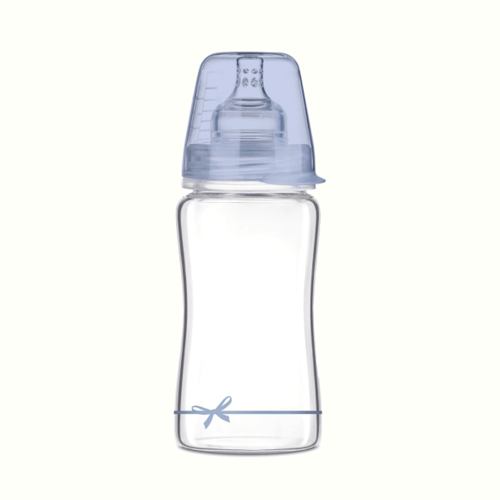 Lovi 74/204boy Biberon Sticla Diamond Glass Baby Shower Baiat 250ml