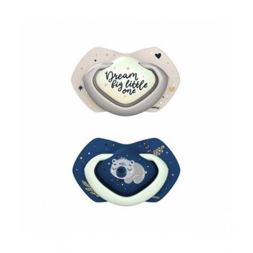Canpol 22/660 Babies Suzeta Simetrica de Silicon Sleepy Koala Blu +18l x 2buc