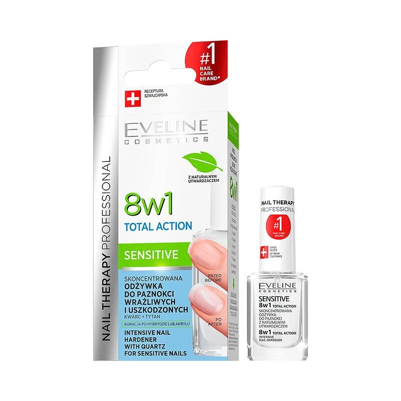 Eveline Tratament de Unghii 8in1 Total Action 12ml