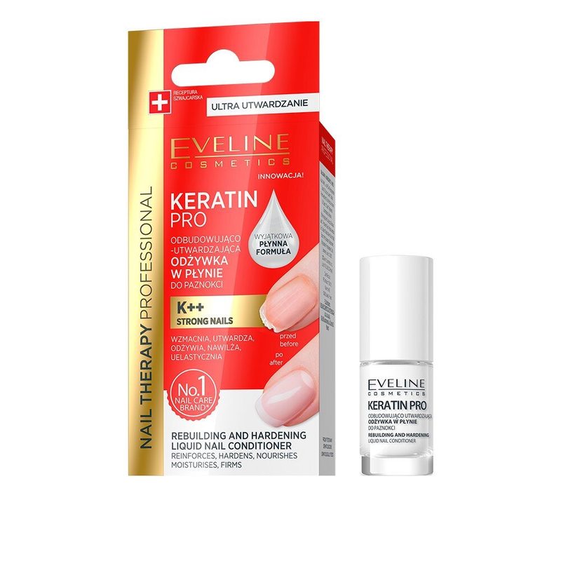 Eveline Keratine Pro Tratament pt Reconstructia si Intarirea Unghiilor 5ml