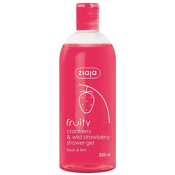 Ziaja Fruity Gel de Dus cu Merisoare si Capsuni Salbatice 500ml