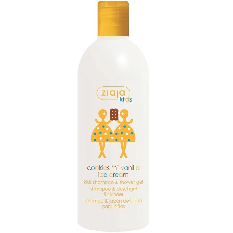 Ziaja Kids Sampon si Gel de Dus Aroma Prajituri si Inghetata Vanilie 400ml
