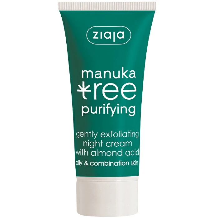 Ziaja Manuka Tree Crema de Noapte Exfoliere Delicata 50ml