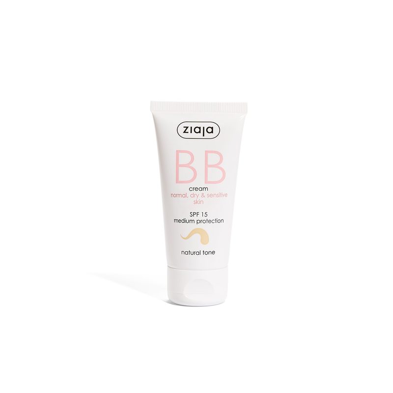 Ziaja BB Cream SPF15 TUS Nuanta Natural 50ml