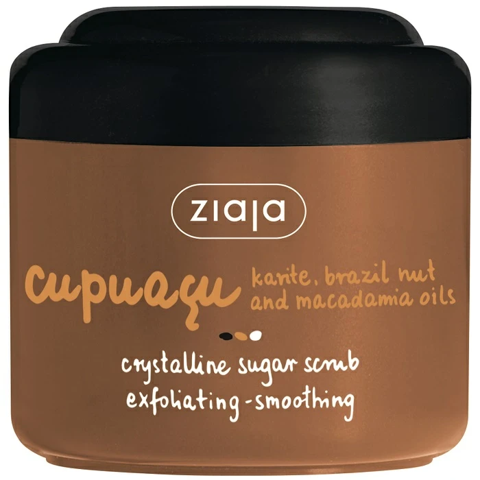 Ziaja Cupuacu Scrub Exfoliant pt Corp cu Zahar Cristalin 200ml