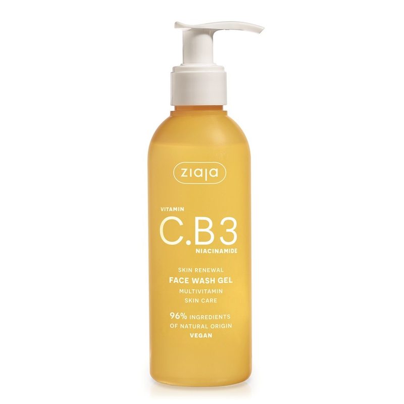 Ziaja Vit C B3 Niacinamida Gel de Curatare pt Fata 190ml