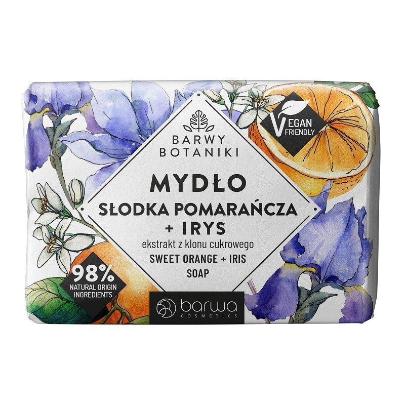 Barwa Sapun Botaniki Portocale Dulci+Iris 100g