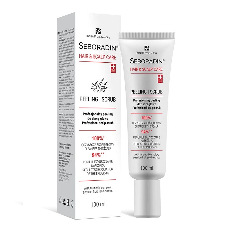 Seboradin Gel Exfoliant pt Curatarea Scalpului 100ml