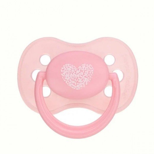 Canpol 22/423 Babies Suzeta Silicon Rotunda Pastel Love 6-18l