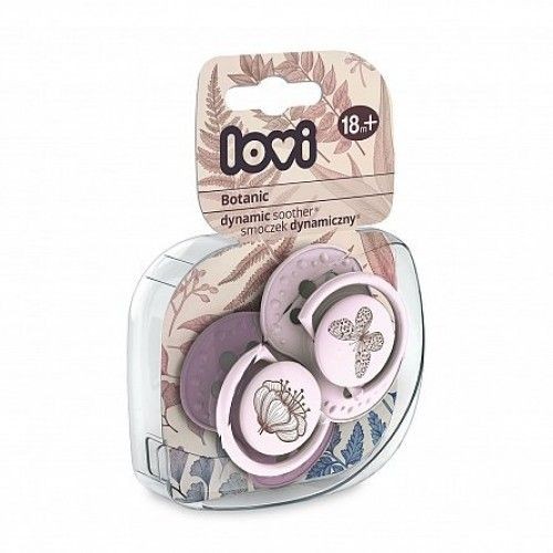 Lovi 22/875girl Suzeta Silicon Dynamic Botanic Fata +18l x 2buc