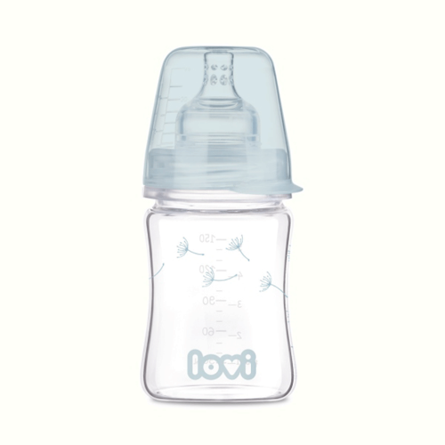 Lovi 74/105 Biberon Sticla Diamond Glass Botanic 150ml