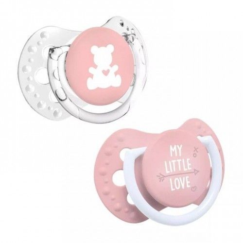 Lovi 22/847girl Suzeta Silicon Dynamic Little Love Fata 0-2l x 2buc