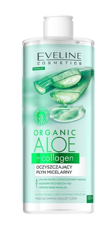 Eveline Apa Micelara Organic Aloe+Collagen 500ml