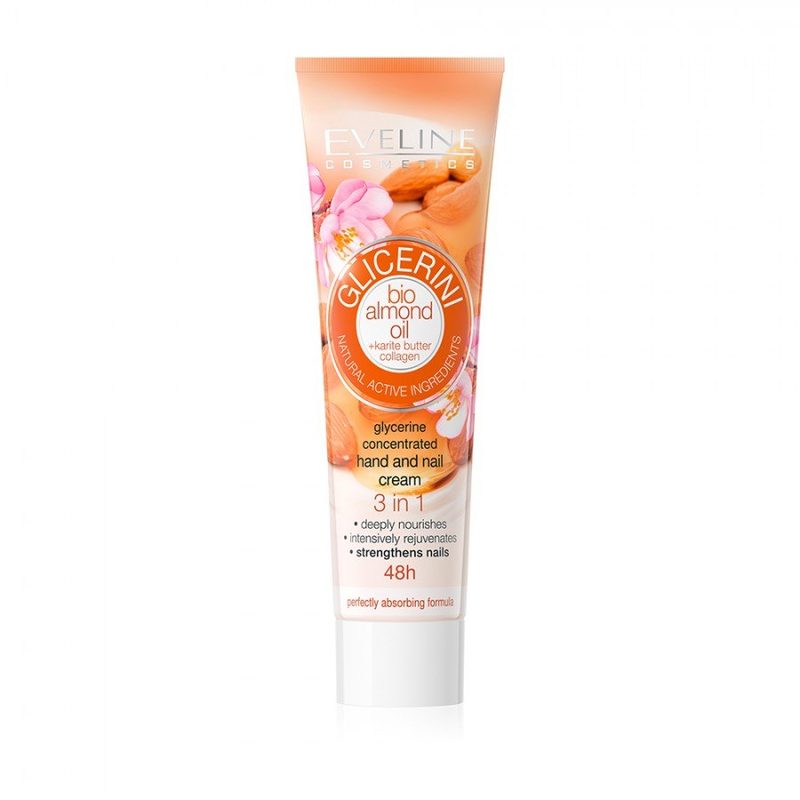 Eveline Crema Maini Ulei Migdale si Glicerina 100ml