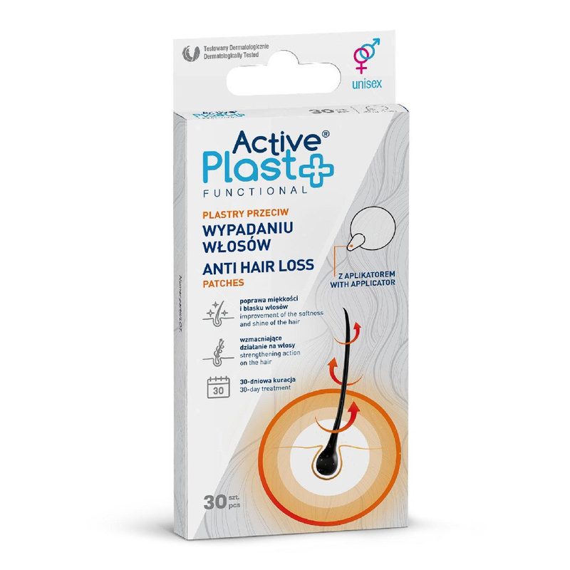 ActivePlast Plasture Cosmetic Impotriva Caderii Parului x 30buc