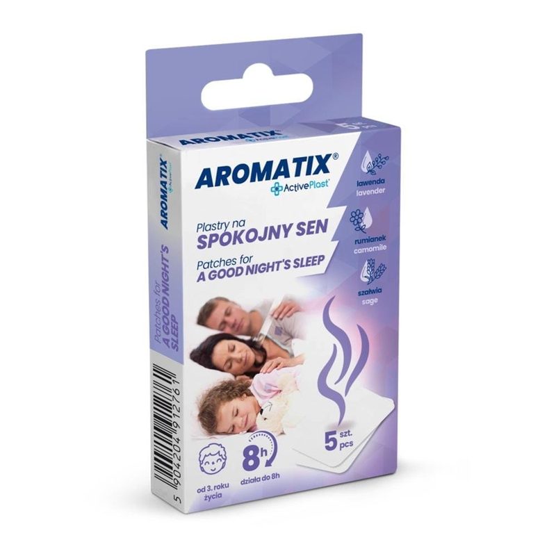 ActivePlast Aromatix Plasturi pt Somn Usor x 5buc