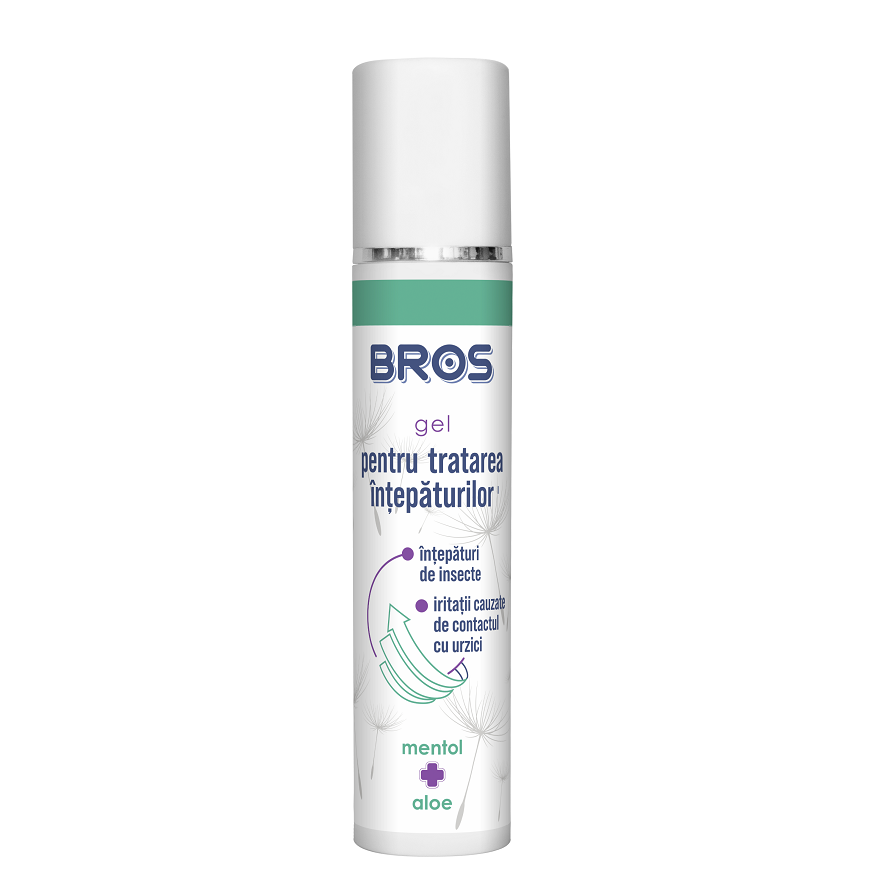 Bros Gel pt Tratarea Intepaturilor de Tantari cu Mentol si Aloe 50ml