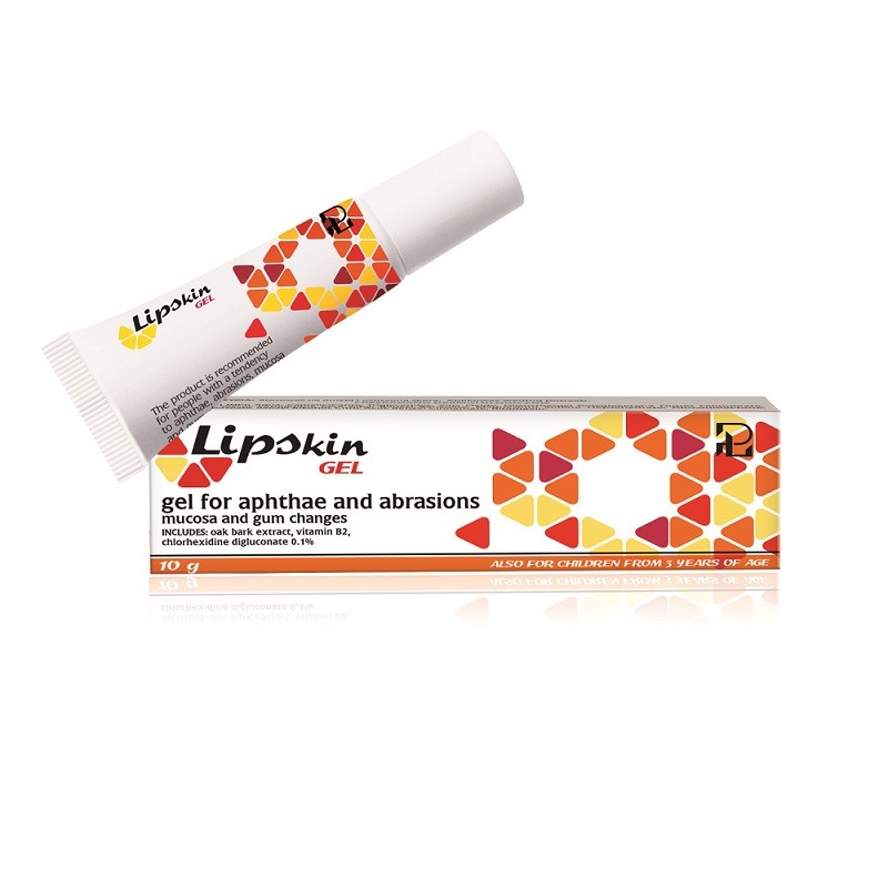 Lipskin Gel impotriva Aftelor 10ml Pharmacy Lab