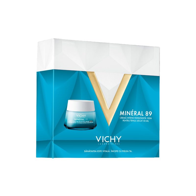Vichy Mineral 89 Hidratare 100h Pachet