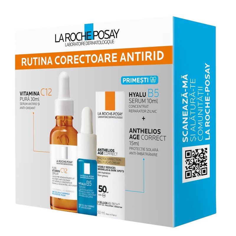 La Roche Posay Pure Vitamin C12 Serum 30ml Pachet Promotional