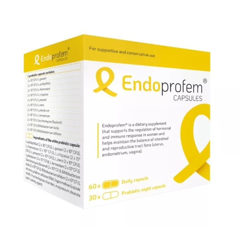 Endoprofem x 60cps zi+30cps noapte Establo Pharma