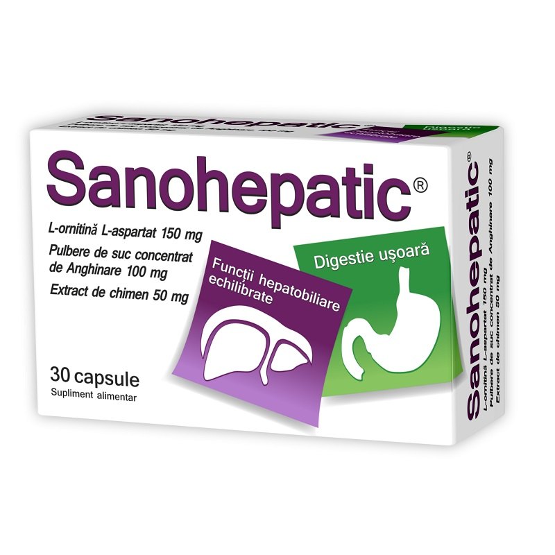 Sanohepatic x 30cps Zdrovit