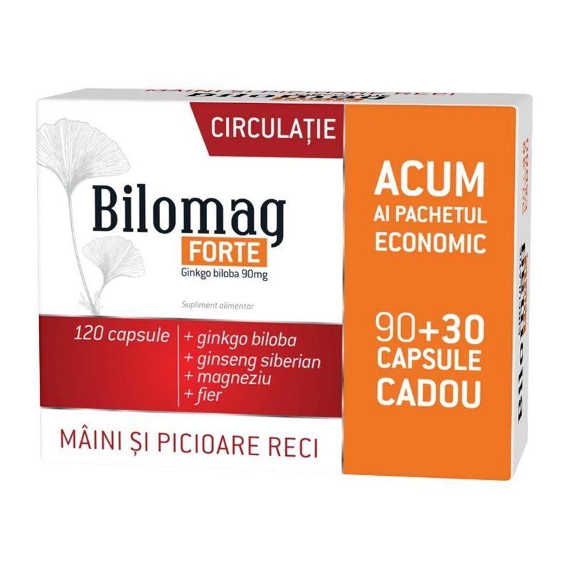 Bilomag Forte Circulatie x 120cps Zdrovit