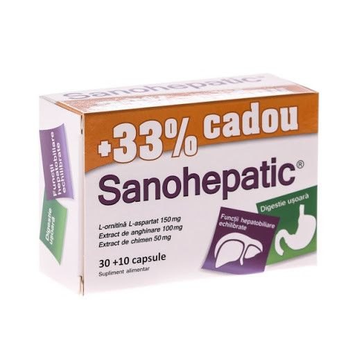 Sanohepatic x 30+10cps Zdrovit