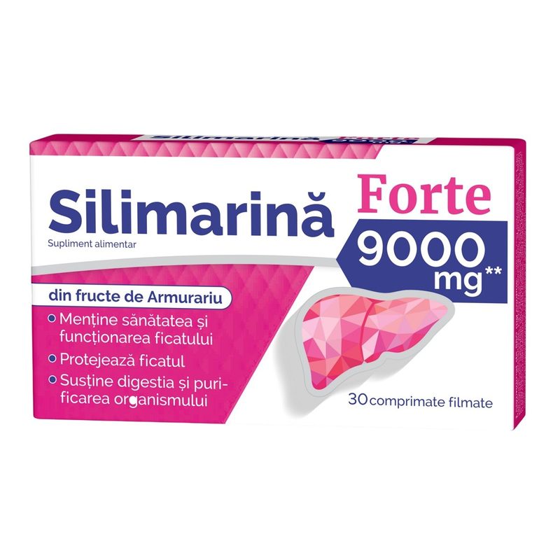 Silimarina Forte 9000mg x 30cpr Zdrovit