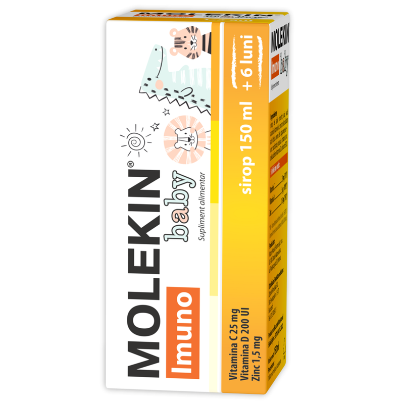 Molekin Imuno Baby Sirop 6luni+ 150ml Zdrovit