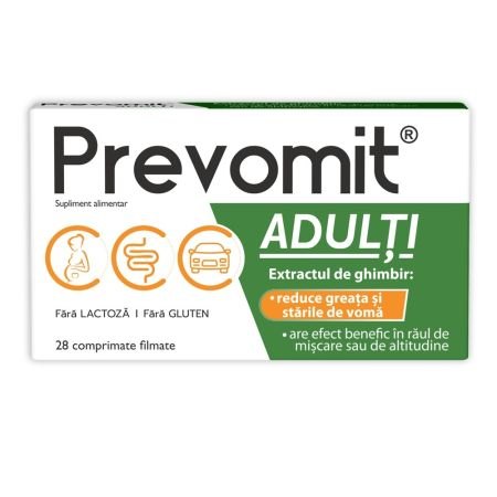 Prevomit Adulti x 28cpr film Zdrovit