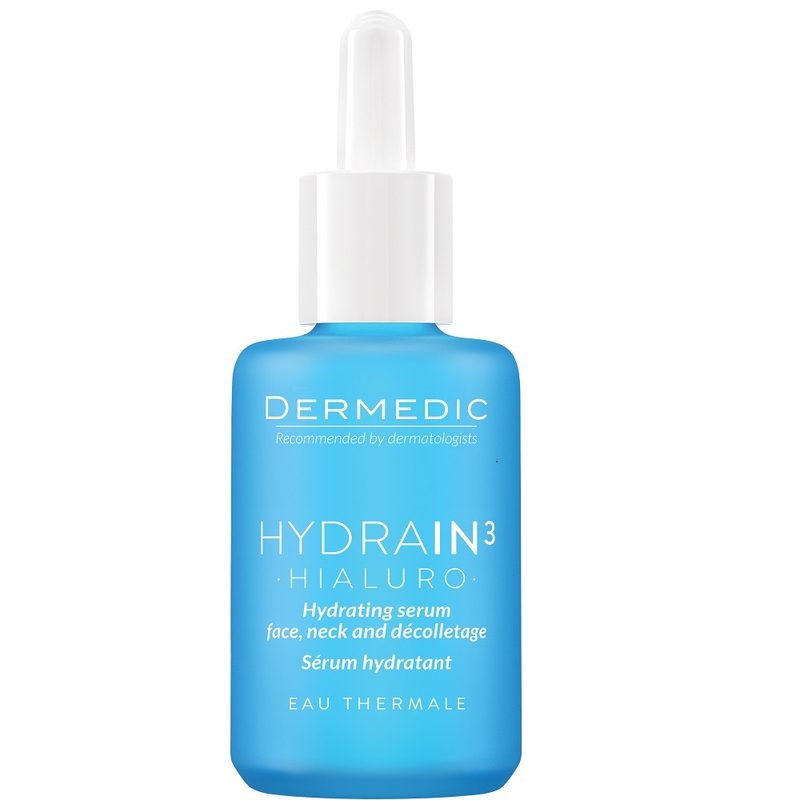 Dermedic Hydrain3 Hyaluro Ser Hidratant pt Fata Gat si Decolteu x 30ml
