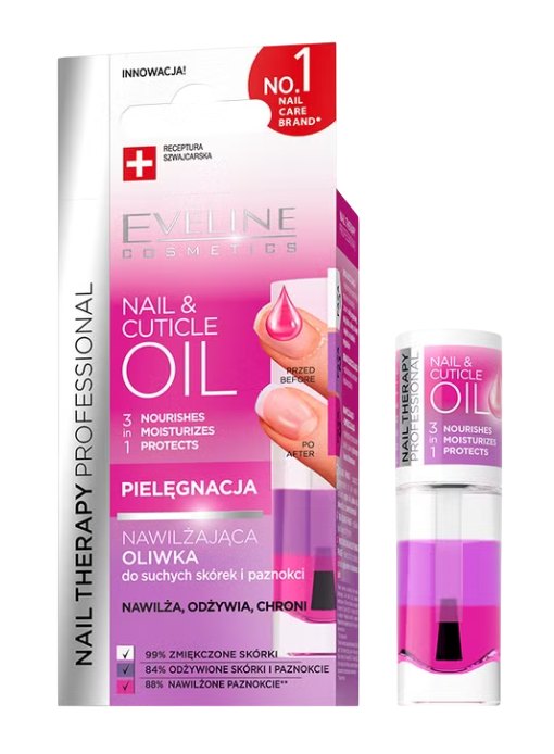 Eveline Ulei Nutritiv pt Cuticule si Unghii 12ml