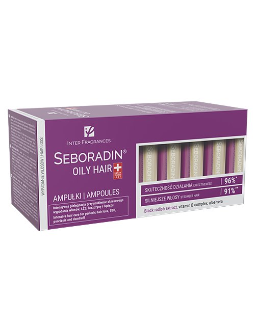 Seboradin Oily Tratament Impotriva Caderii Periodice a Parului 5.5ml x 14fiole
