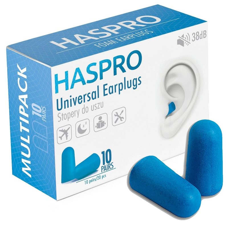 Haspro Dopuri de Urechi Universale Roz x 20buc