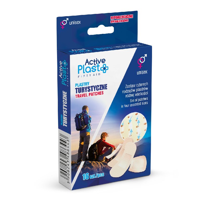 ActivePlast Plasturi Travel x 16buc