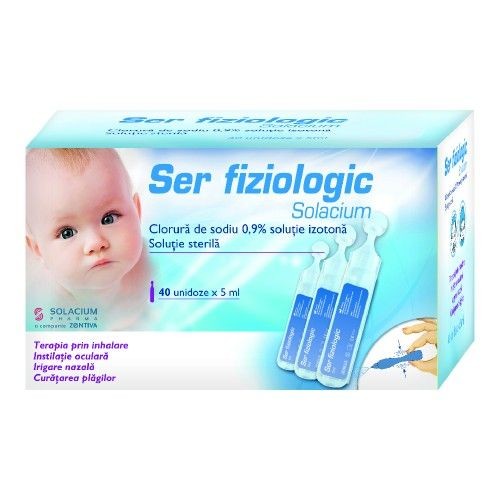 Ser Fiziologic x 40doze Solacium